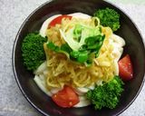 甘酸っぱい切り干し大根と梅の冷やしうどん作り方7写真