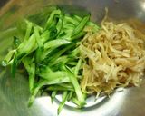 切り干し大根の酢の物 梅カレー風味作り方3写真