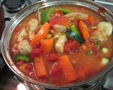 豆と野菜とチキンのトマトカレー作り方7写真