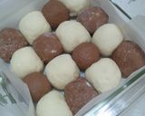 塩麹でもちふわ＊ノンオイル2色ちぎりパン作り方8写真