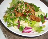 ☆ピリ辛豚肉のサラダうどん☆作り方4写真