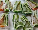 エノキで増々💫ピーマンの肉詰め作り方4写真