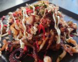 蛸焼き饂飩＝タコ焼きUDON作り方2写真