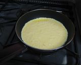 パン粉のパンケーキオムレット♪作り方3写真