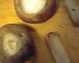 椎茸の明太子ブルーチーズ詰め焼き作り方1写真