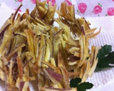 超簡単... さつまいもの皮の天ぷら作り方10写真