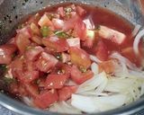 牛しゃぶのダブルトマトサラダ。作り方3写真