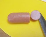 *ホットドックnaおにぎり☆キャラ弁*作り方5写真