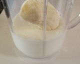 マジブレ活用バナナ牛乳作り方1写真
