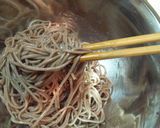ネギトロクリーム蕎麦作り方3写真