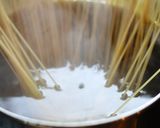 キャベツとちりめんじゃこのパスタ作り方1写真