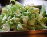 キャベツとちりめんじゃこのパスタ作り方3写真