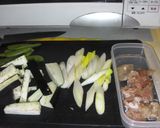 スナップエンドウのはちみつ味噌炒め作り方1写真