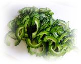 ❁ゴーヤとベーコンのにんにく炒め❁作り方1写真
