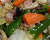 塩麹入り野菜炒め作り方5写真
