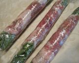 空芯菜の肉巻き　にんにく甘酢ソース作り方3写真