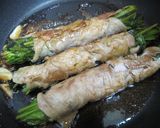 空芯菜の肉巻き　にんにく甘酢ソース作り方4写真
