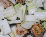 コクうま♡鶏肉と白菜のオイスター甘酢炒め作り方4写真