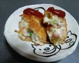 mixﾍﾞｼﾞﾀﾌﾞﾙでｸﾘｰﾑｺﾛｯｹ作り方3写真