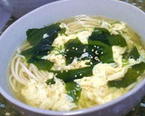 ワカメと卵の✱簡単手抜きうどん✱作り方3写真
