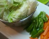簡単彼ご飯❤回鍋肉風味噌炒め♪作り方1写真