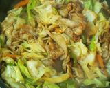簡単彼ご飯❤回鍋肉風味噌炒め♪作り方4写真