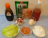 パパのタコ入りお好み焼き（Ⅱ）作り方1写真