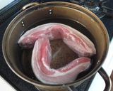 お鍋で♪ やわらか豚の角煮簡単レシピ♪作り方2写真