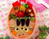 詰めるだけ＊キャラ弁＊ネコちゃん作り方3写真
