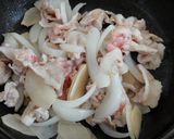 ピリッ♪と新生姜の豚すき煮☆作り方4写真