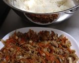 鶏ごぼう☆混ぜご飯作り方5写真
