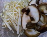 めんつゆで簡単!ベーコン椎茸パスタ✩作り方2写真