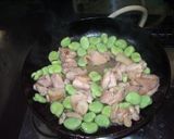 そら豆と鶏肉作り方3写真