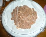 赤味噌と塩麹でひき肉のふんわり蒸し♪作り方2写真