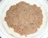 赤味噌と塩麹でひき肉のふんわり蒸し♪作り方3写真