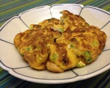 鶏そぼろとあさつきの玉子焼き作り方1写真