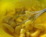 リンゴとバナナのホットケーキ作り方6写真