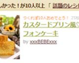 カスタードプリン風♡シフォンケーキ作り方17写真