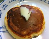 リンゴとバナナのホットケーキ作り方7写真