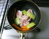 お弁当に♪簡単☆豚肉と青梗菜のカレー炒め作り方2写真