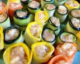 ＊鶏ひき肉のベジロールタワー＊作り方9写真