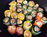 ＊鶏ひき肉のベジロールタワー＊作り方10写真