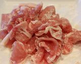 さっぱりうまっ♪豚と茄子の梅ポン炒め作り方4写真