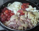 簡単!地鶏の塩麹すき焼き作り方3写真