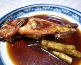 魚（かさご・がしら）の煮付け　♫作り方5写真