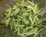 給食レシピ☆大好き春雨サラダ♪作り方1写真