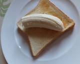 ☆ずぼら料理☆まるごとバナナトースト作り方1写真