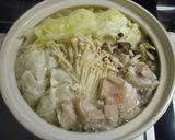 ★鶏とキャベツの塩麹鍋★作り方5写真