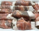 絶品！お勧めヘルシー♪こんにゃくの肉巻き作り方2写真