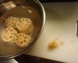レンコンはさみ揚げ＆しいたけ肉詰め等作り方3写真